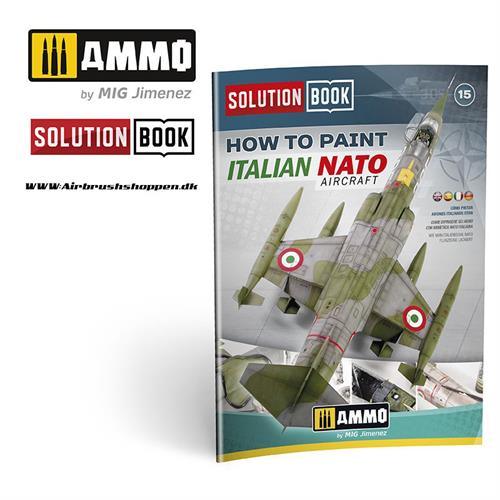 AMIG 6525 How to Paint Italian NATO Aircraft Solution Book.